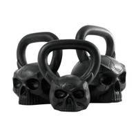 Kettlebell Gjutgärn, Döskalle, 16 Kilo, Master Fitness