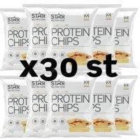 30 x Protein Chips, 30g, Sourcream & Onion, Star Nutrition