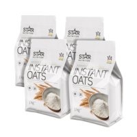 4 x Instant oats, 1 kg, Star Nutrition