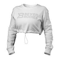 Madison Cropped ls, white, m, Better Bodies Women