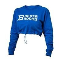 Madison Cropped ls, blue, s, Better Bodies Women