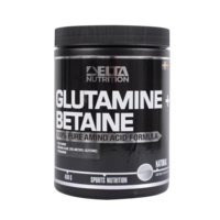 Glutamine + Betaine, 400 g, Natural, Delta Nutrition