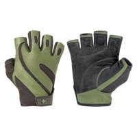 HA Men's pro glove , Black/Green, L, Harbinger