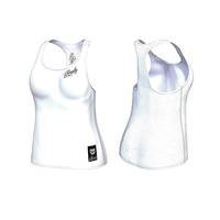 Cranium Tanktop, White/Black, S, Anarchy