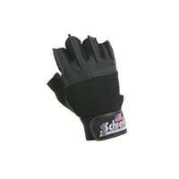 Womens Gel Lifting Gloves, Black, S, Schiek