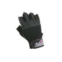 Womens Gel Lifting Gloves, Black, Schiek