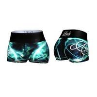 Quantum Hotpants, Black/Turquoise, L, Anarchy