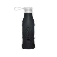 Casall ECO Glass Bottle 0,6L, Black, Casall Sports Wear Women