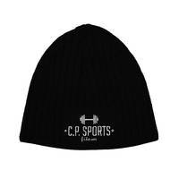 Beanie, Black, One Size, C.P. Sports