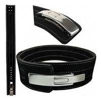 Powerlifting Lever Belt, Black, XS, C.P. Sports