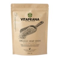 Organic Hemp Seeds, 250g, Vitaprana