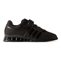 AdiPower, Black/Black, Strl 48 2/3, Adidas Shoes