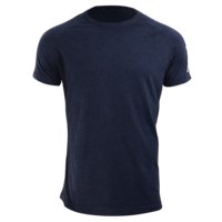 GNTX Tee, Navy Melange, L, GENETIX