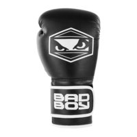 Bad Boy Strike Boxing Gloves, Black, 12oz, Bad Boy Gear