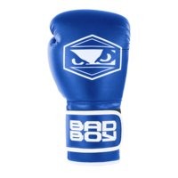 Bad Boy Strike Boxing Gloves, Blue, 10oz, Bad Boy Gear