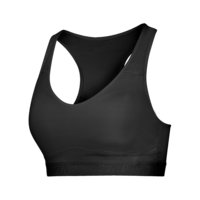 Pad Sports Bra, Black, Stay in place