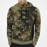 Gym Hoodie, Military Camo, Better Bodies Men