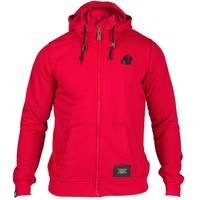 Classic Zipped Hoodie, Red, XXL, Gorilla Wear