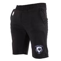 Los Angeles Sweat Shorts, Black, S, Gorilla Wear
