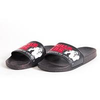 GW Classic Men's Slide, Black/Red, 44, Gorilla Wear