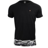 Star Premium Raglan Tee, Camo/Black, Star Nutrition Gear