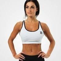 Sports Bra, White, Better Bodies Women