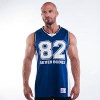 Tip-Off Tank, Navy, S, Better Bodies Men