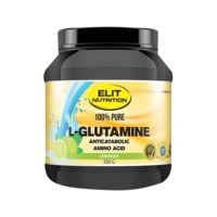 ELIT 100% Pure L-glutamine, 500 g, Lemonade, Elit Nutrition