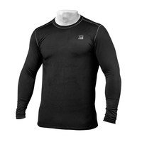 Performance Longsleeve, Black, Small, Better Bodies Men