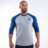 Men's Baseball Tee, Navy, L, Better Bodies Men