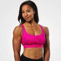Fitness Short Top, Pink Print, M, Better Bodies Women