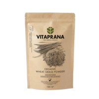Organic Wheat Grass Powder, 100g, Vitaprana