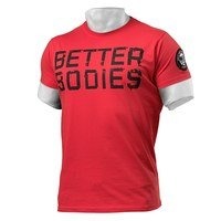 Basic Logo Tee, Bright red, XL, Better Bodies Men