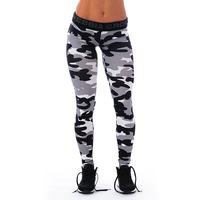 Nebbia Camo Tights, White, NEBBIA