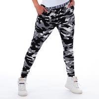 Nebbia Sweatpants Camo, White/Camo, M, NEBBIA