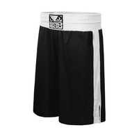BAD BOY Stinger Boxing Shorts, Black, XL, Bad Boy Wear