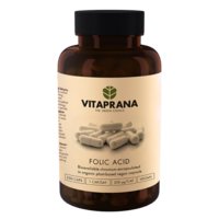 Folic Acid, 250 caps, Lyhyt päiväys, Vitaprana