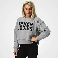 Chelsea Sweater, Greymelange, S, Better Bodies Women