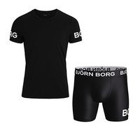 Björn Borg Tee + BB Placed Borg Shorts, Björn Borg Men