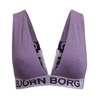 Stella Soft Top Seasonal Solids, Melange Purple, 34, Björn Borg Women