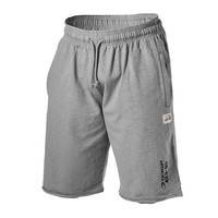 Throwback Sweatshorts, Light Grey, XL, GASP