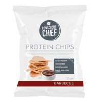 Protein Chips, 25 g, Barbecue, Lyhyt päiväys, Conscious Chef
