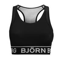 BB Noos Solids Bianca Sport Top, Black Beauty, 38, Björn Borg Women