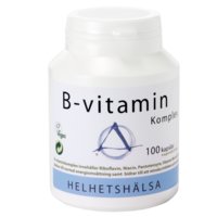 B-vitamiini Yhdistelmä, 100 kapselia, Helhetshälsa