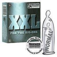 Secura - XXL Kondomi, 24 kpl