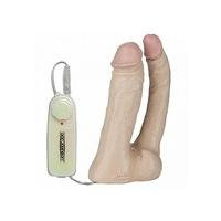 Vac-U-Lock - Double Penetrator Vibraattorilla, Doc Johnson