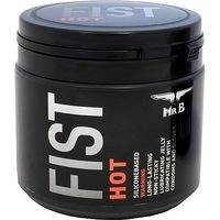 Mister B - Fist HOT silikonipohjainen jellyvoide, 500 ml