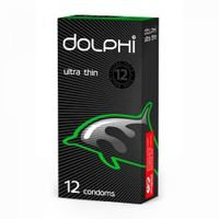 Dolphi - Ultra Thin Kondomi, 12 kpl