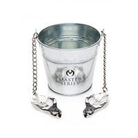 Master Series - Labia & Nipple Clamps With Bucket
