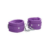 Ouch - Plush Leather Wrist Cuffs